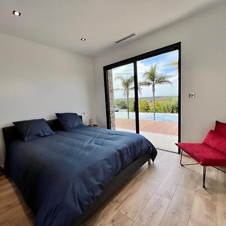 Villa D'Exception Avec Piscine A Debordement - Vue Panoramique Saint-Nazaire  Dış mekan fotoğraf
