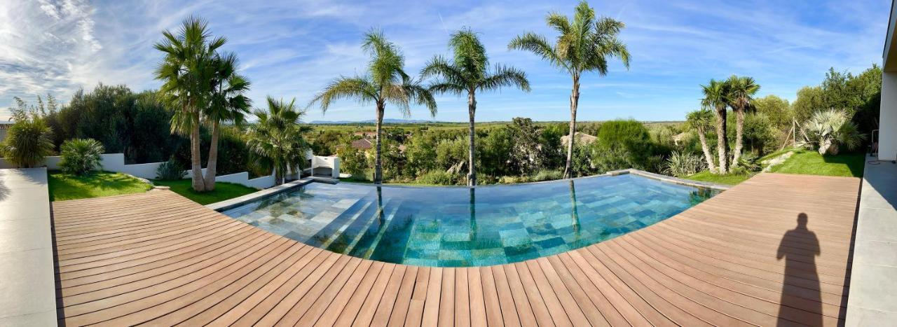 Villa D'Exception Avec Piscine A Debordement - Vue Panoramique Saint-Nazaire  Dış mekan fotoğraf