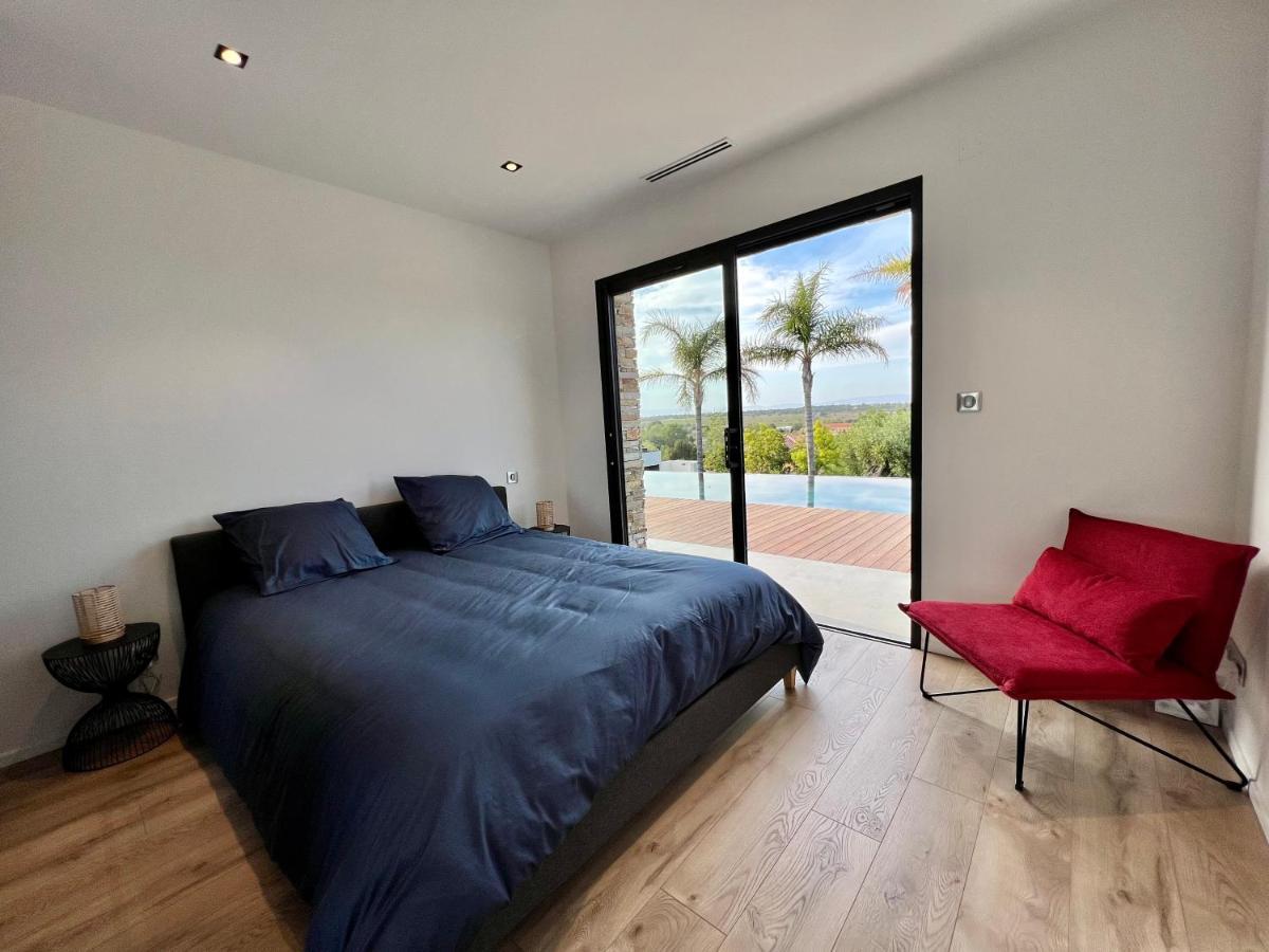 Villa D'Exception Avec Piscine A Debordement - Vue Panoramique Saint-Nazaire  Dış mekan fotoğraf