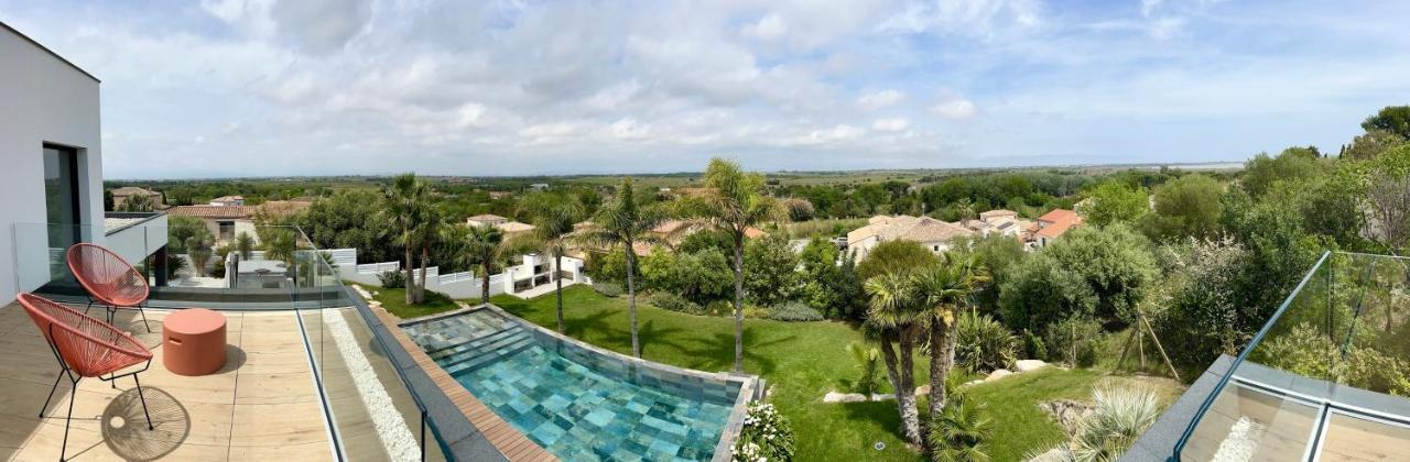 Villa D'Exception Avec Piscine A Debordement - Vue Panoramique Saint-Nazaire  Dış mekan fotoğraf